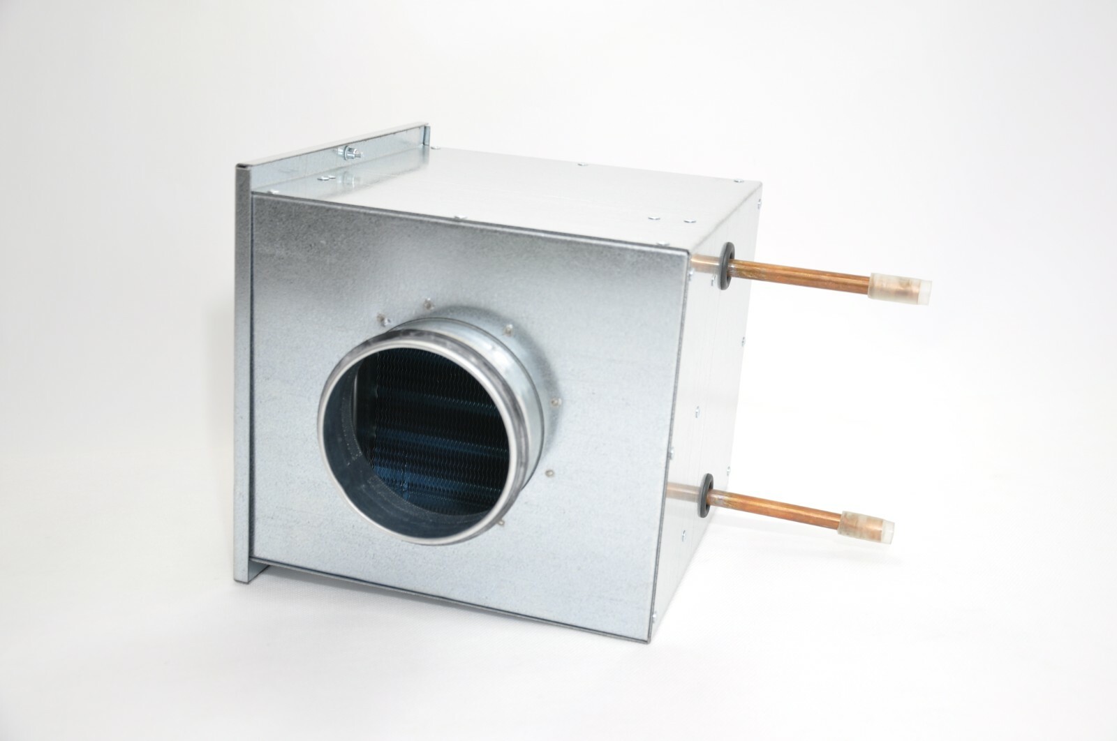 3in1 SET Steel duct water heater fan air heating ventilation EU