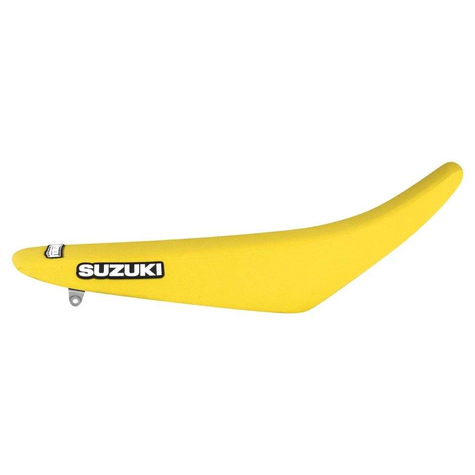 2010-2018 SUZUKI RMZ 250 capa de assento gripper toda AMARELA padrão LOGO #49 - Imagem 2 de 3