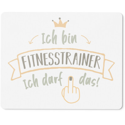 Ich bin Fitnesstrainer. Ich darf das 10401005790