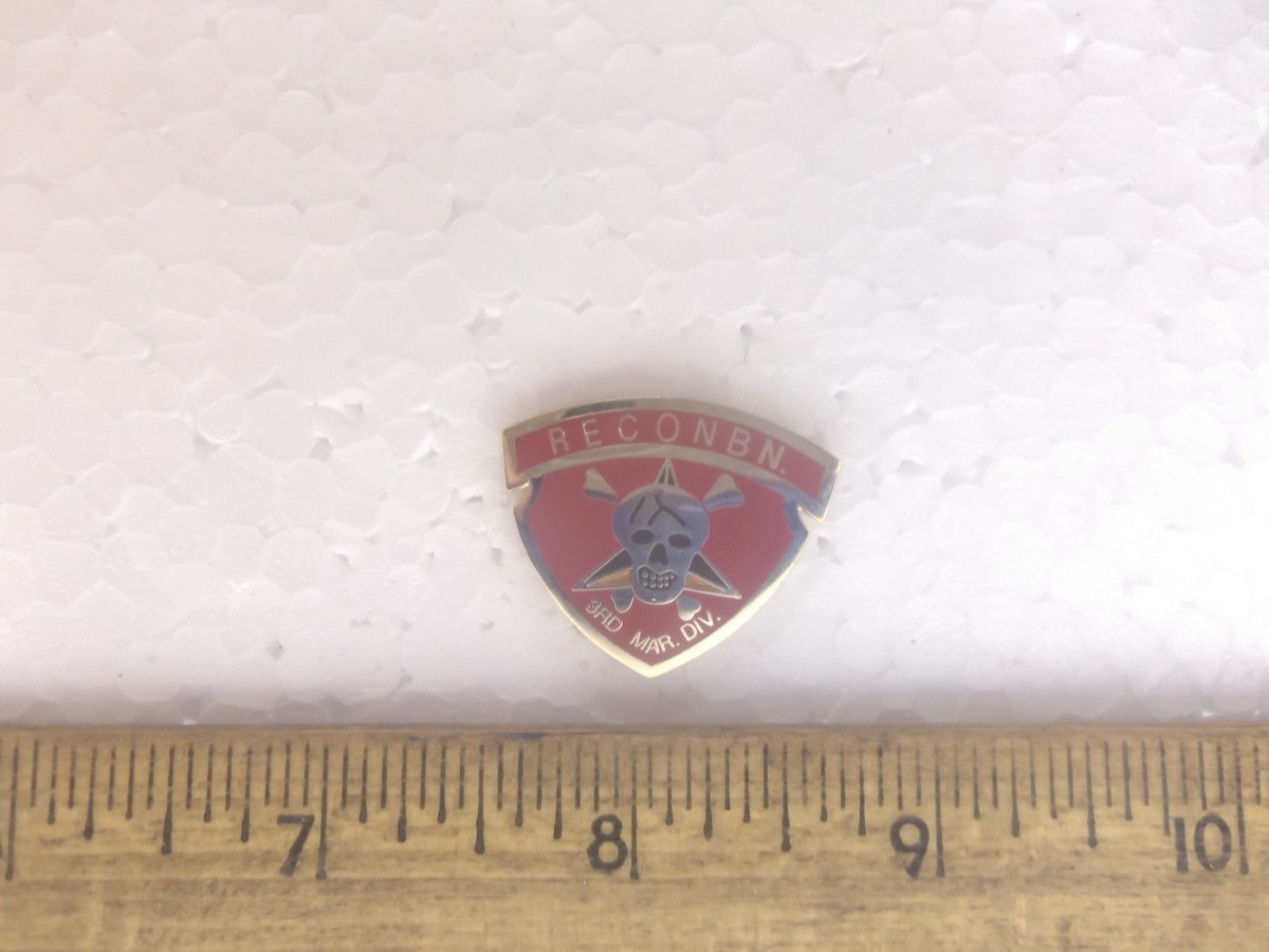 US Marine Corps - 3rd Marine Recon Battalion Pin | eBay