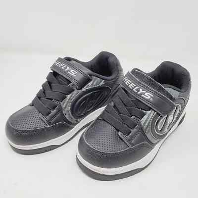 Heely's Propel Skates With Wheels Light Up Boy Lace Sneakers Shoes Sz 13 Youth