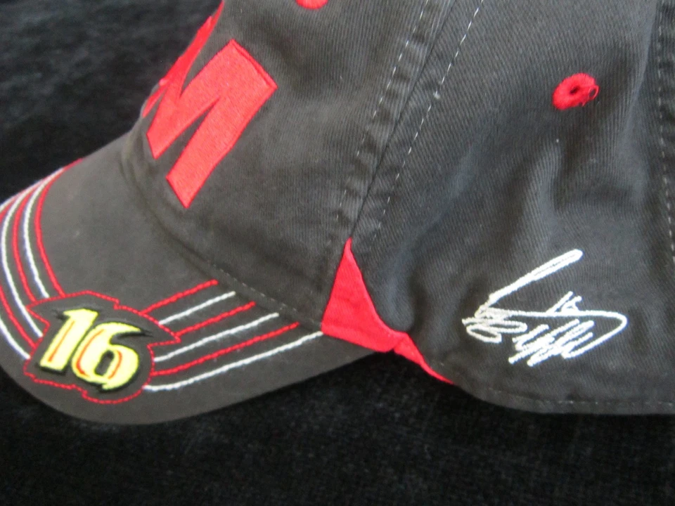 GREG BIFFLE #16 3M Gorra ROUSH FENWAY Equipo de Carreras Hombres PERSEGUIR Drivers Line De Colección Foto 2 de 4