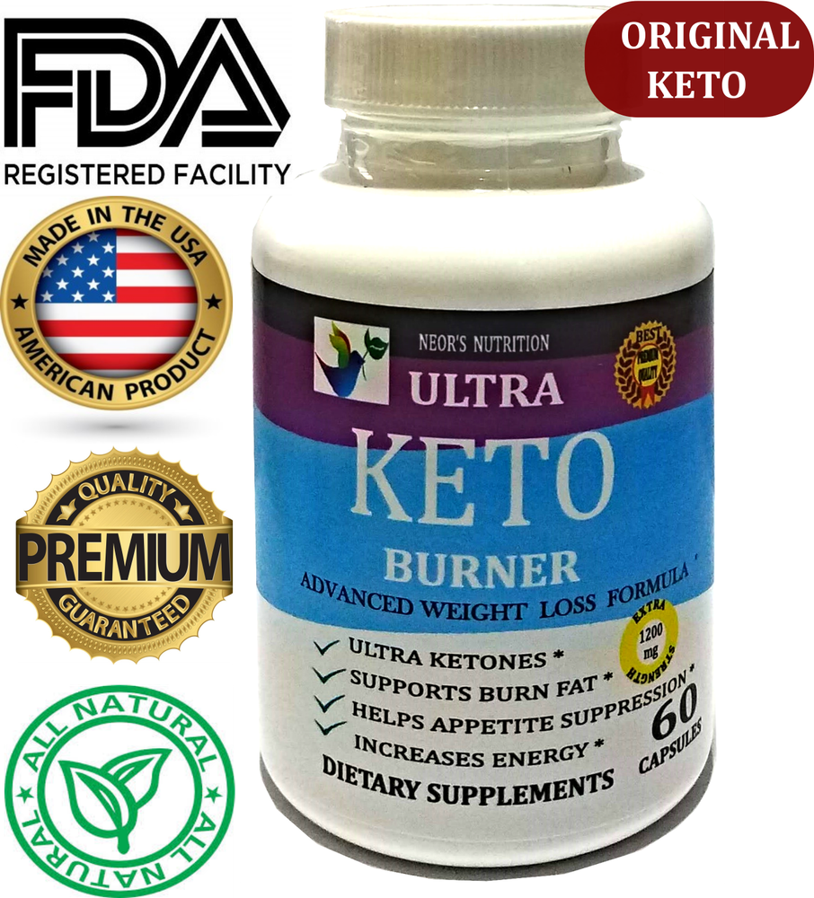 Keto Diet Pills Ultra 1200 MG Advanced Weight Loss Supplement Fat Burner Max