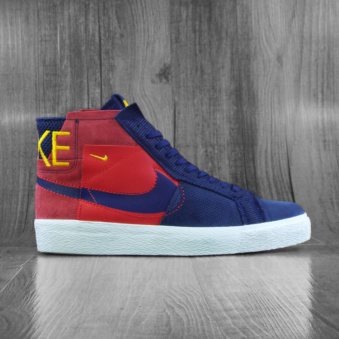 Nike SB Zoom Blazer Mid Premium Shoes - (University Red