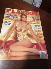 Playboy Magazine May 1992 Cover: Elizabeth Gracen Playmate: Anna Nicole Smith