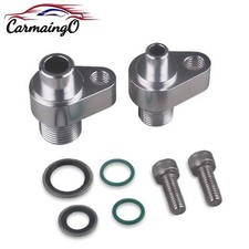 Aluminum Ls Swap New Ac Compressor Adapter Fittings For Denso 10s17f 10s20f Aluminum Ls Swap New Ac Compressor Adapter Fittings For Denso 10s17f 10s20f