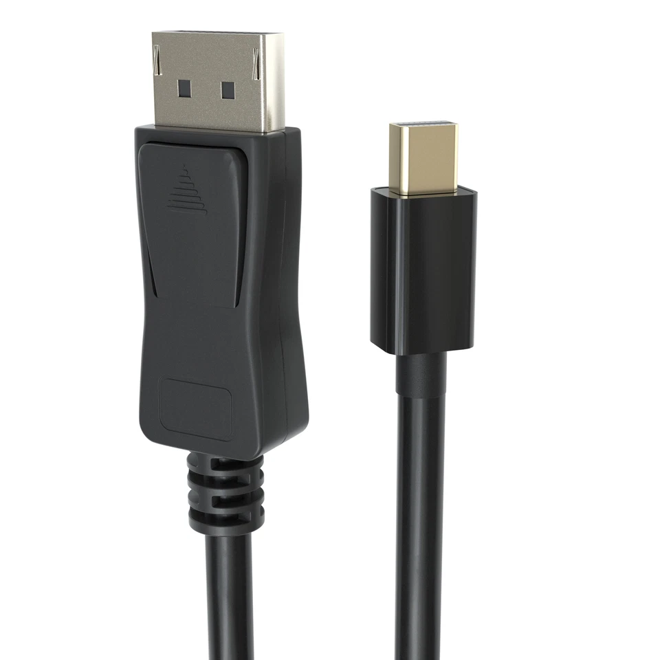 2m DisplayPort auf Mini DisplayPort 1.2 Kabel Adapterkabel DP Kabel Display - Bild 4 von 4