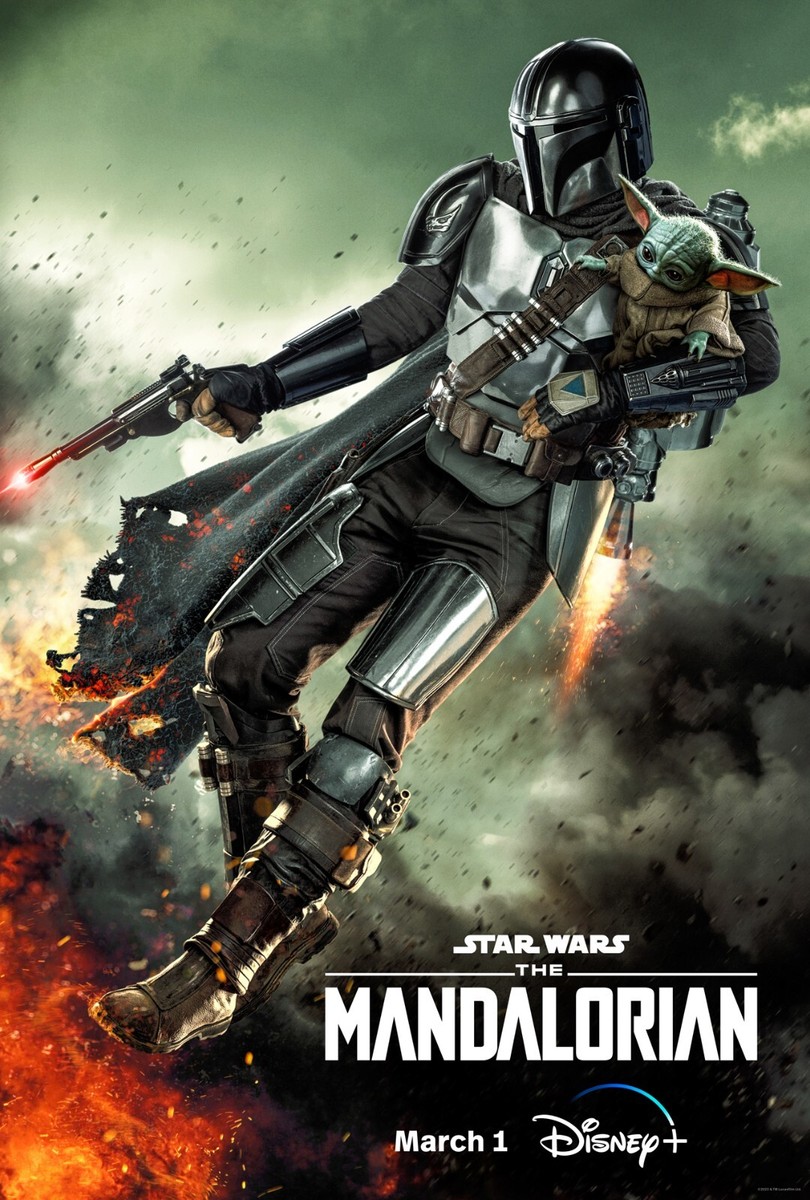 Star Wars poster - The Mandalorian poster (aaa) - 11 x 17 inches