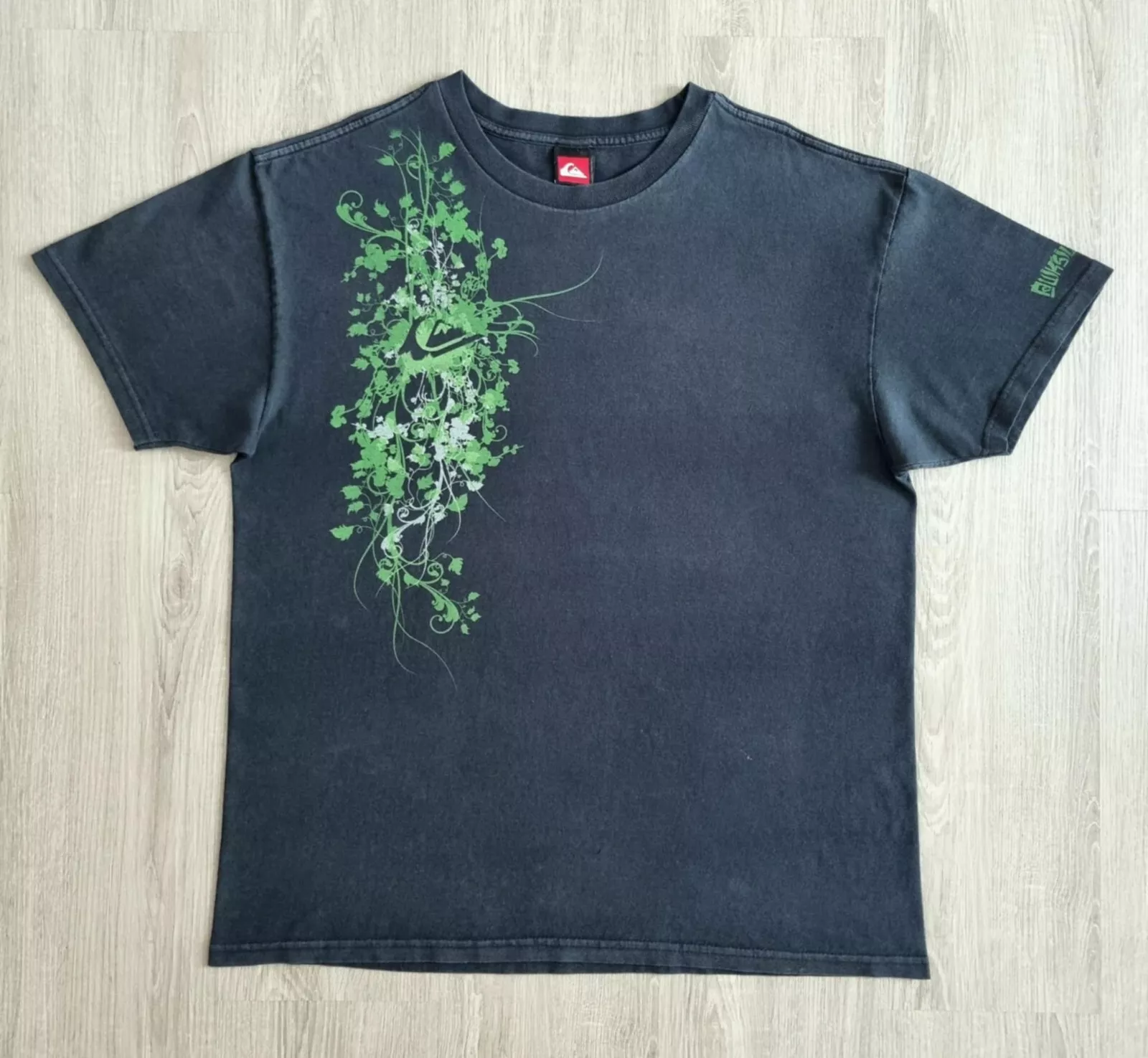 RARE Chemise vintage QUIKSILVER XL série artiste tatouage skate suprême stussy floral