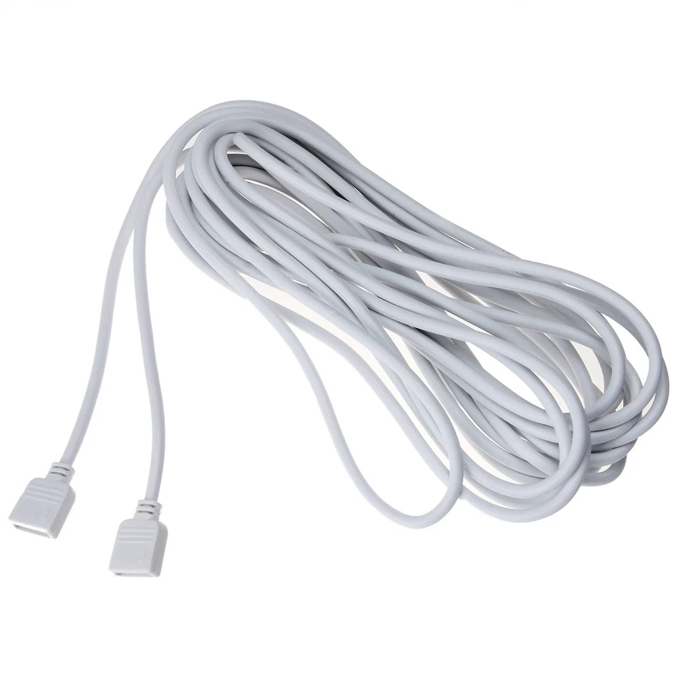 16.4ft Extension Cable Connector 4 Pins Plug for 3528/5050 RGB LED Strip Lights - Image 2 of 4