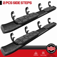 FOR 15-26 Colorado/Canyon Crew Cab Side Step Curved 4.3" Running Board Nerf Bar