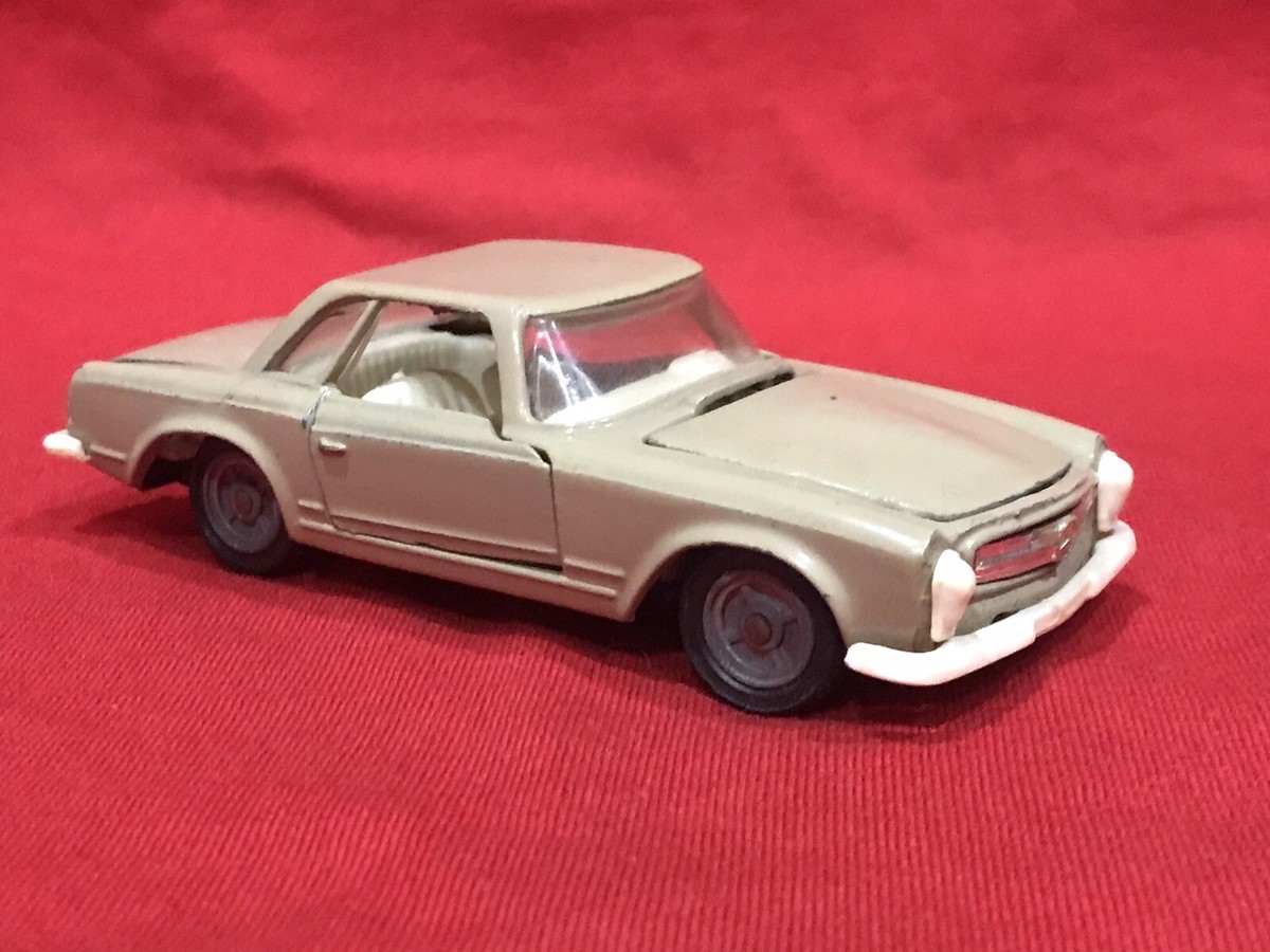 Vintage Soviet car mini replica Mercedes-Benz 230 SL USSR