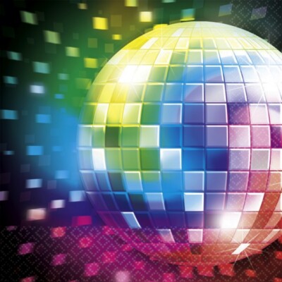 200 Stück Glitzer-Discokugel-Konfetti – Retro-Disco Deko Für Partys, 3,5x3,5 Cm, 70er/80er Style