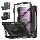 For iPad Pro 12.9 in 6th/5th/4th/3rd Full Case Heavy Duty Shockproof Stand Cover