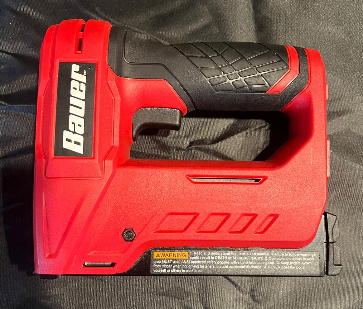 BAUER 4V Cordless Stapler with Fast No-Jam Operation-image