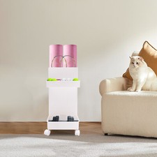 Multifunction Storage Rack Yoga Mat Dumbbell Gym Workout Equipment Storage Cart