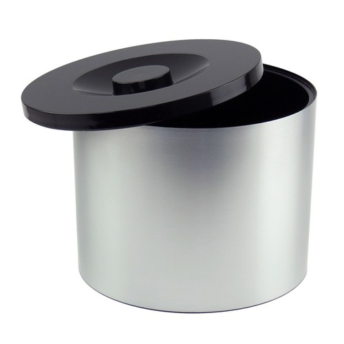6 Ltr Plastic Ice Bucket Brushed Aluminium Effect Wine/Champagne Cooler For Bar - Picture 12 of 12