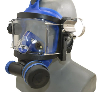 OCEAN TECHNOLOGY SYSTEMS OTS Guardian FFM Accessory Rail w/ Universal Slide & 2 Clamps, Full Face Mask