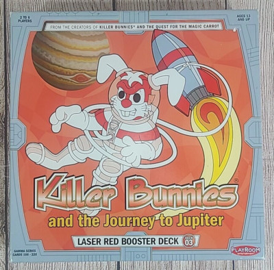 Playroom Killer Bunnies And The Journey To Jupiter Laser Red Booster Deck 2009