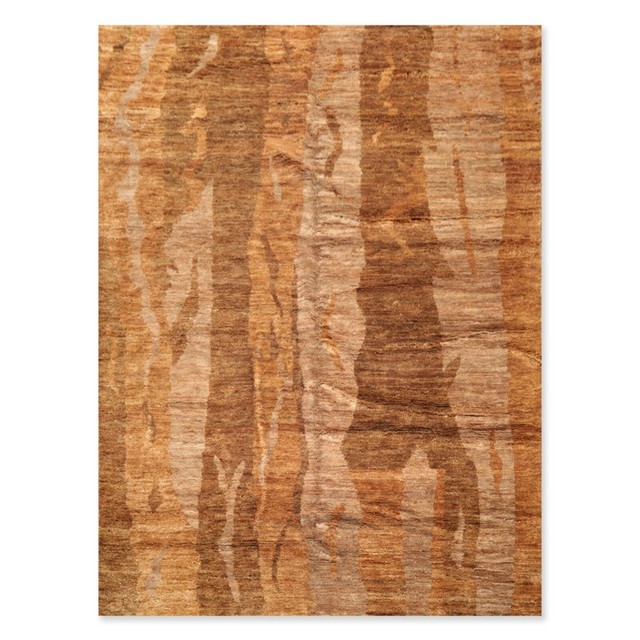 9' x 12' Hand Knotted 100 Jute Thick Pile Oriental Area Rug Modern Tan eBay