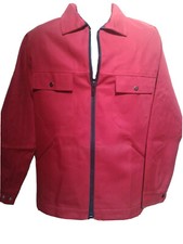 DRIVERS JACKET HEAVYWEIGHT COTTON RICH JACKET - ZIP FRONT - COLOURS - JK97