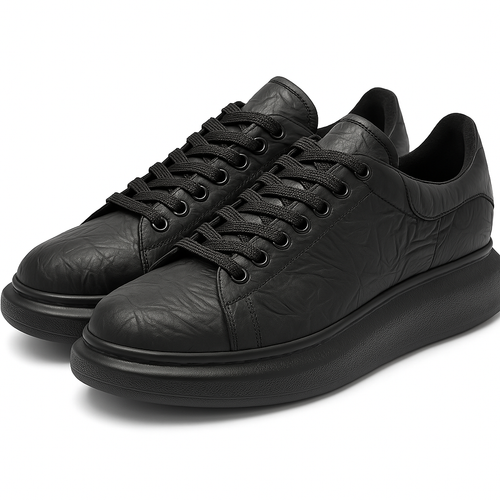 Solaress 548 – Sneaker Casual Uomo In Pelle Sintetica – Scarpe Stringate Eleganti E Leggere (Bianco)