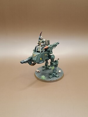 Warhammer 40k Cadian Sentinel mit Metallkommandant Astra Militarum 