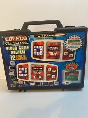 2005 Coleco Head to Head gaming system. 12 different games in original box WORKS