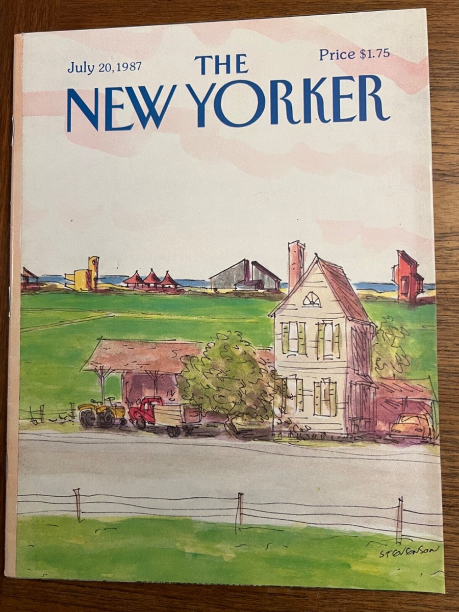 New Yorker Magazine 1987 Vintage Complete Original Cover | eBay