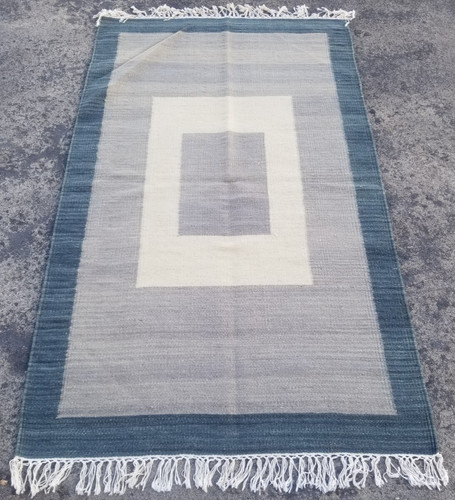 Vintage Traditional Handmade Beautiful Gabbeh Kilim Floor Rug Carpet 155x93 cm