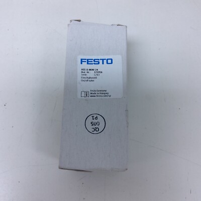 1Pcs New Festo HEE-D-MINI-24 172956 Solenoid Valve - | eBay