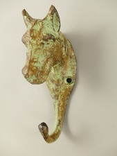 Garderobenhaken Pferd Gußeisen  Wandhaken Nostalgie Vintage 11cm