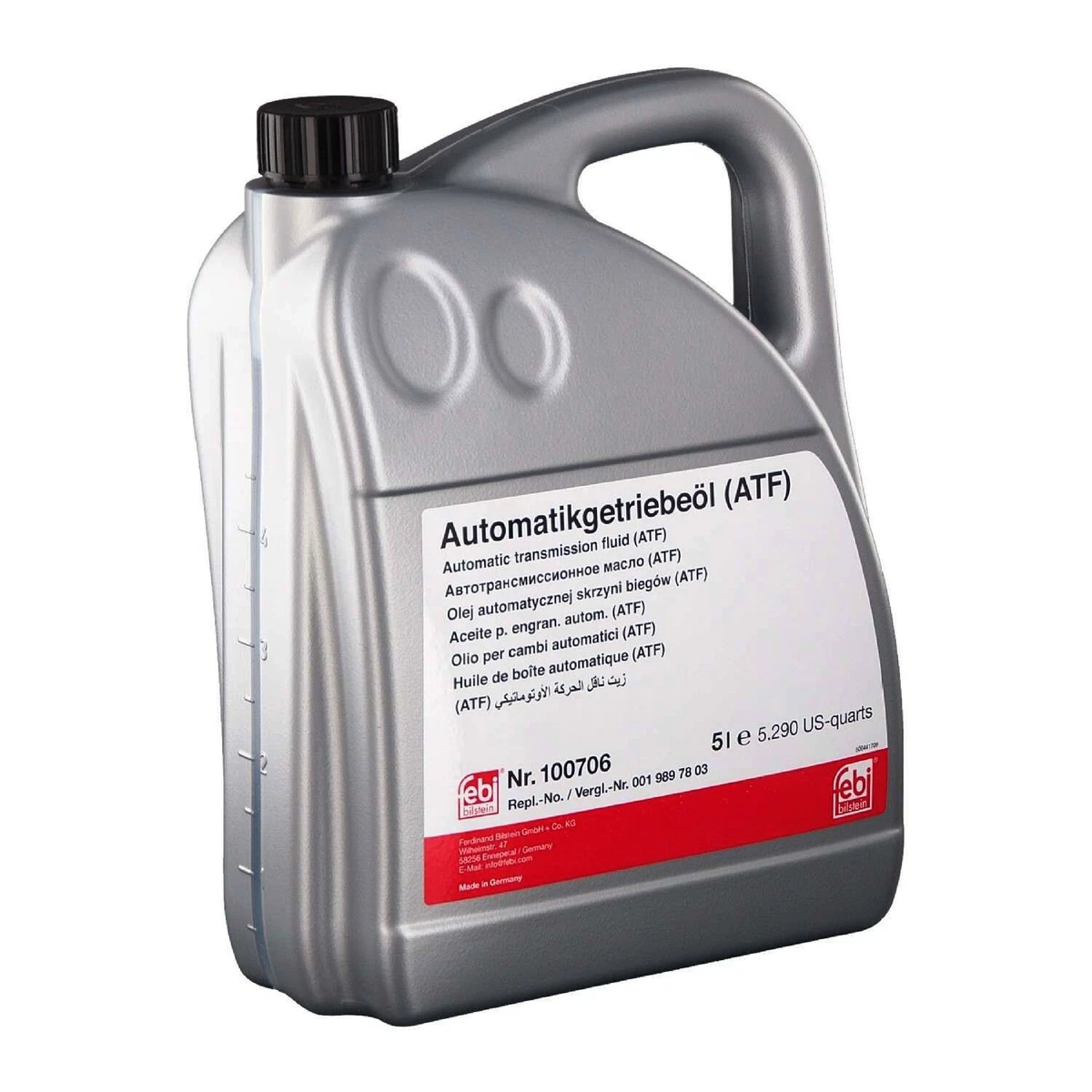 Kit De Servicio Completo De Transmisión Automática FEBI 171750 Para Mercedes 722.9 - Incluye Filtro Y Aceite