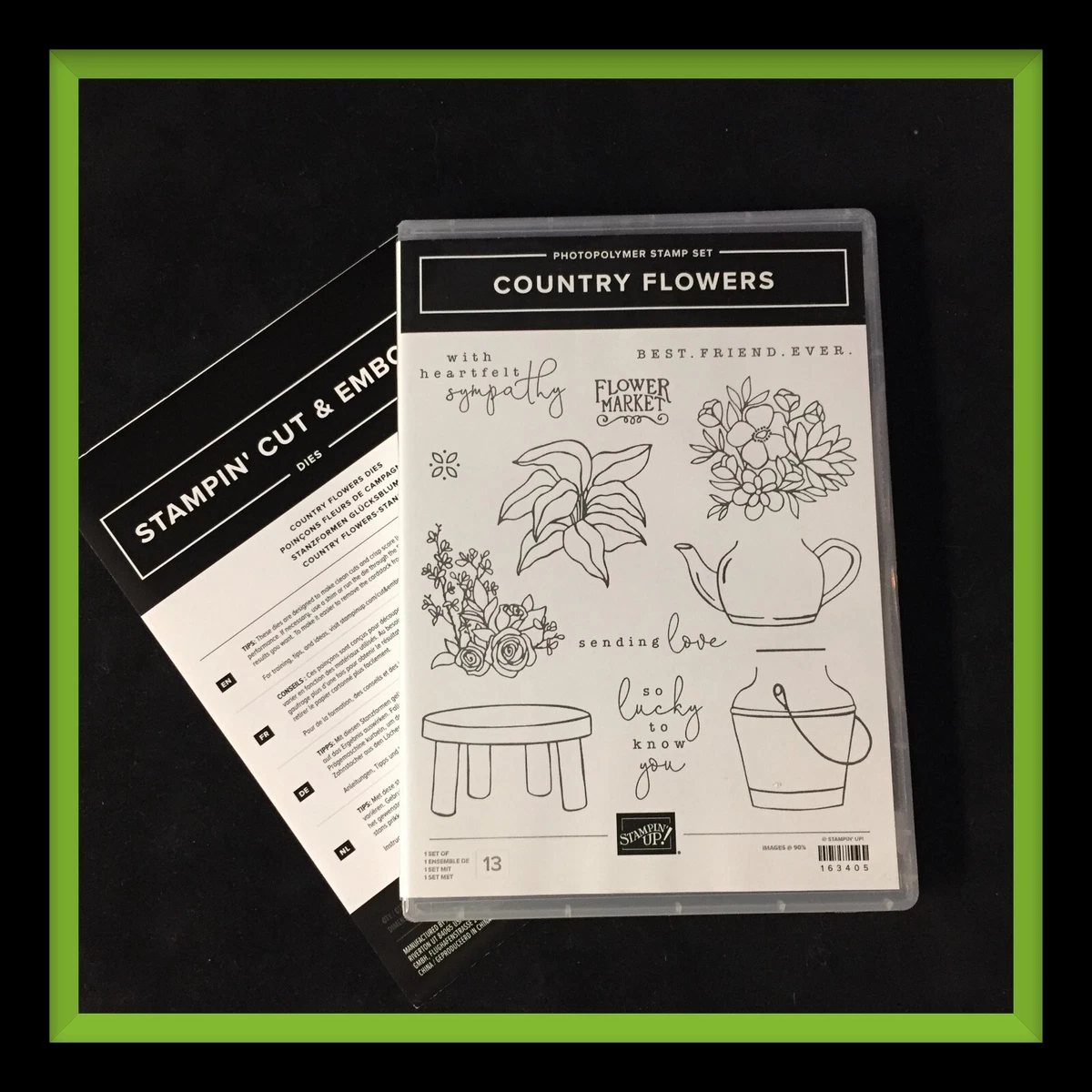 stampin up flower die products for sale | eBay