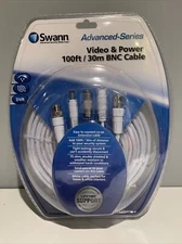 Swann Advanced Series Video & Power 100 ft. BNC Security Cable SWADS-30MBNC