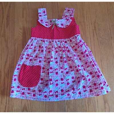 Girls handmade hello kitty summer dress