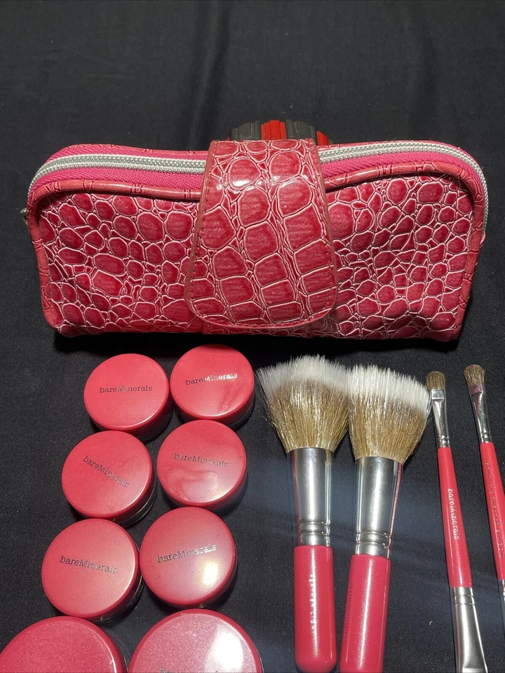 BARE MINERALS PINK BAG SET 13 PIECE - Image 3 of 4