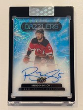 Brenden Dillon 2025-26 Upper Deck Clear Cut Dazzlers On Card Autograph #DA-BD