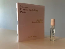 Maison Francis Kurkdjian Absolue Pour le Matin EDP sample spray 2 ml/.06oz NEW!