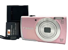 [NEAR MINT]Canon PowerShot A2600 Pink 16.0MP Compact Digital Camera JAPAN