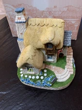 David Winter Forget me not Cottage Handmade &painted DW73 LIMITED EDITION 36/400