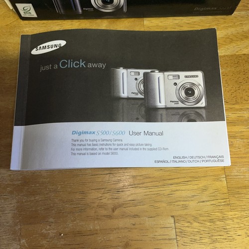 Samsung Digimax S600 6.0MP Kompakt-Digitalkamera Silber - Gebraucht - Bild 5 von 6