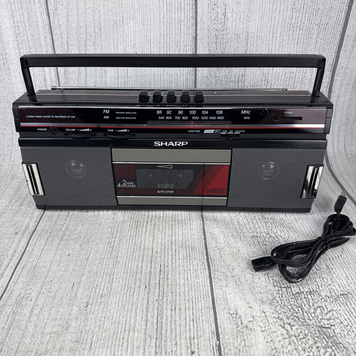 Sharp Vintage Cassette Decks for sale - eBay