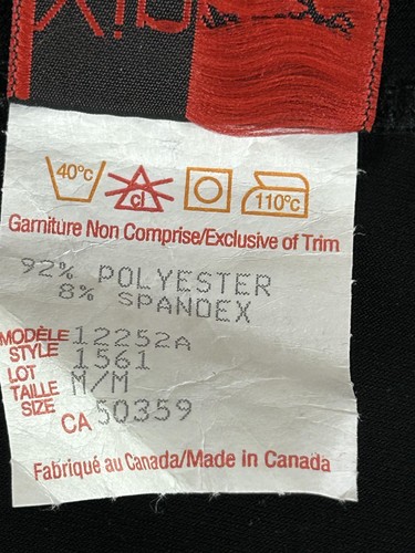 Vinrouge Skirt Womens Medium Black Asymmetrical Hem Stretch Polyester Canada - 第 10/12 張圖片