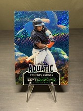 2025 Leaf Optichrome #AB-51 Echedry Vargas Rookie Aquatic Turtle Shimmer #'d 1/1