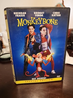 MONKEYBONE - Brendan Fraser SPECIAL EDITION Monkey Bone DVD Rare Oop