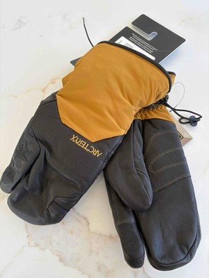 ARC'TERYX　Sabre Mitten　Mサイズ Arc'teryx Sabre Index Mitten Gore-Tex Waterproof Leather S Men(L