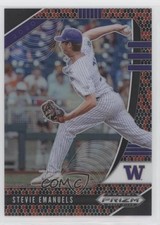 2020 Panini Prizm Draft Picks Snakeskin Prizm 8/25 Stevie Emanuels #PDP157 k6j