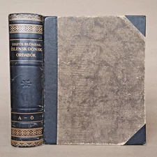 Rare 1st Ed. Comprehensive Icelandic-Danish Dictionary / Sigfús Blöndal 1920–24
