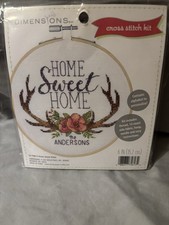 Dimensions Cross Stitch Kit 72-75813 Home Sweet Home 6 inch Hoop